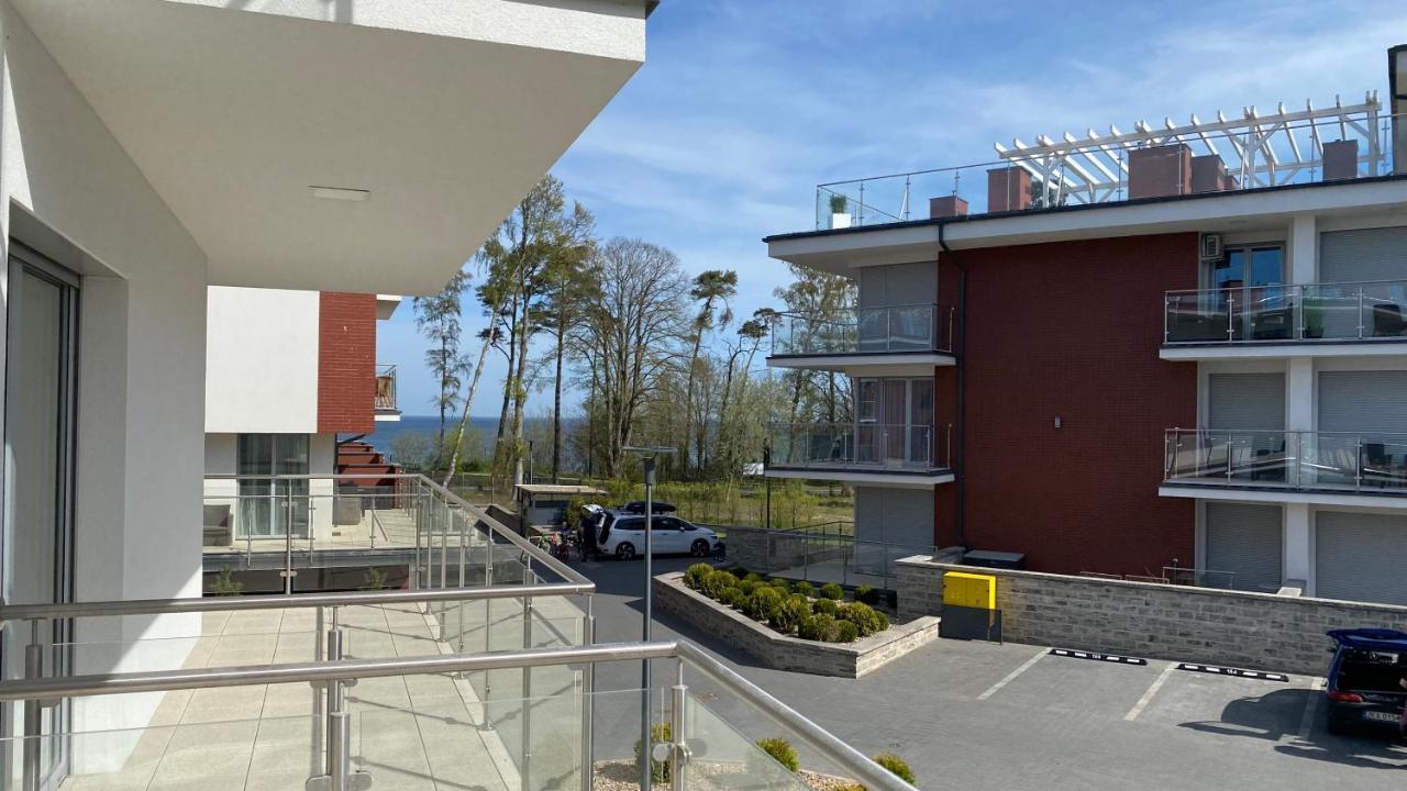 Apartament Magma Z Basenem Morska Klifowa Rewal Exterior photo